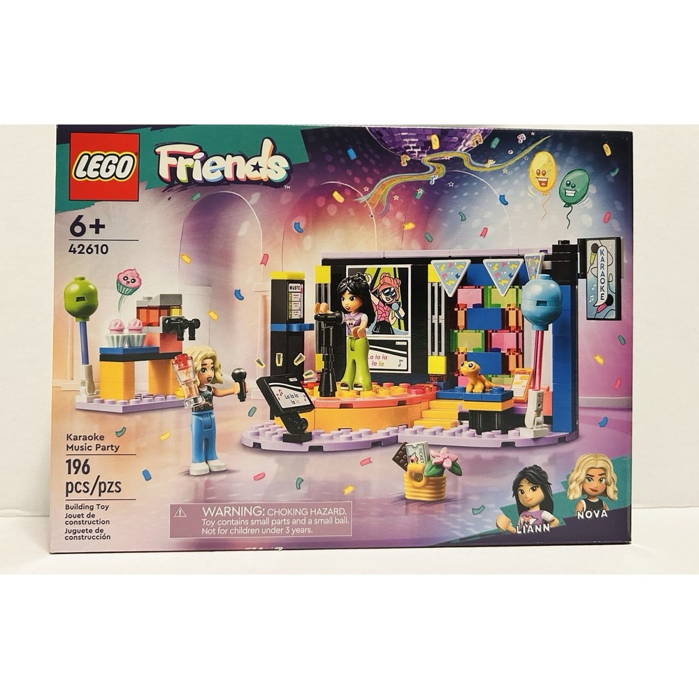 LEGO FRIENDS: Karaoke Music Party (42610) New, Sealed Gift Building Block